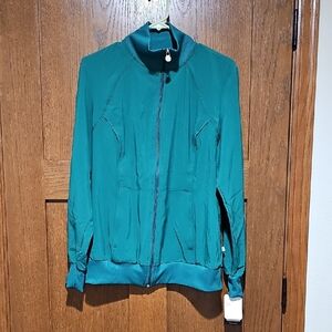 Cherokee Women's Hunter Green Scrub Jacket